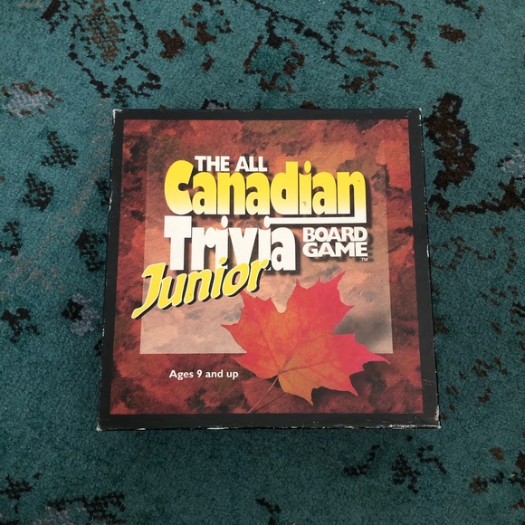 Other - All Canadian Trivia Junior Board Game